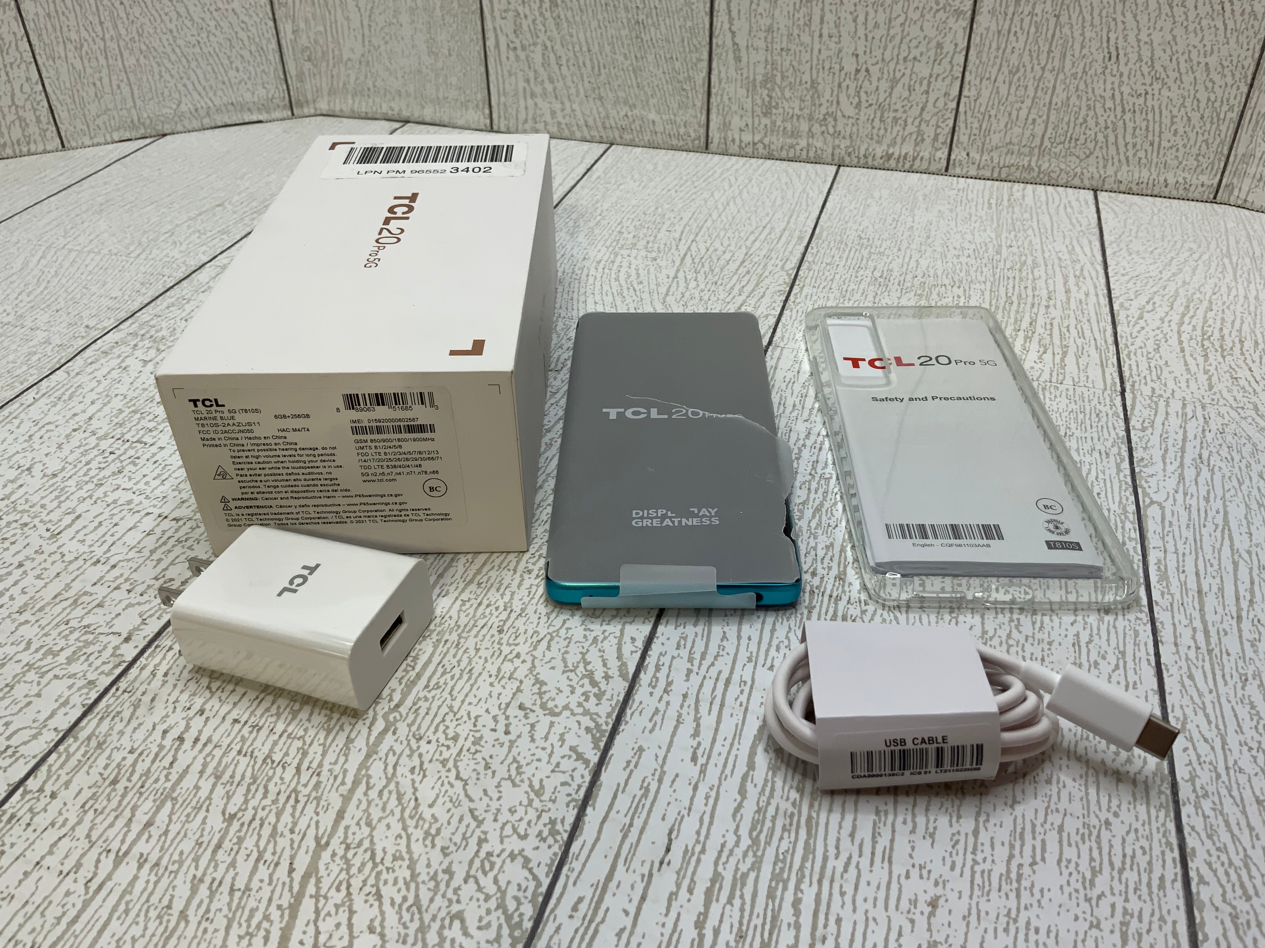 TCL 20 Pro 5G 256GB T810S (Marine Blue) (7949956514030)